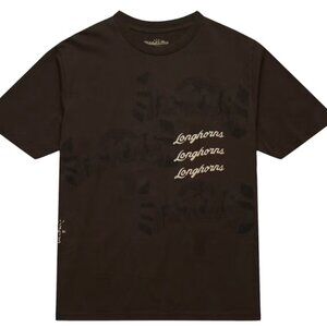Cactus Jack Travis Scott x Mitchell & Ness Texas Longhorns Seal T-Shirt